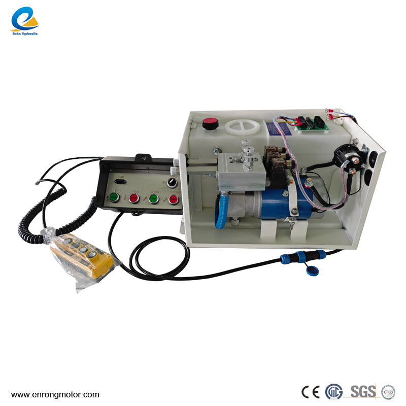 Unidad de elevación trasera de 12 V/1,7 con caja de control dedicada