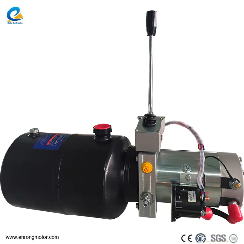 12V 1.6kW 6L Unidad de potencia hidráulica