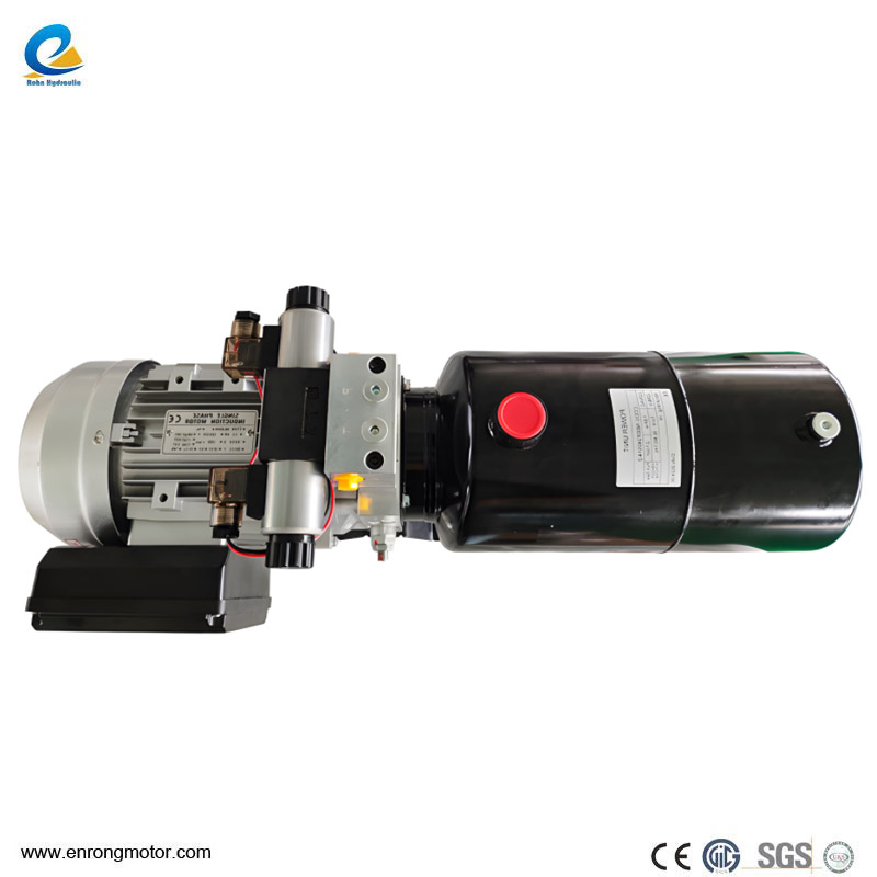 Unidad de energía hidráulica personalizada de 220V 1.5KW 8L