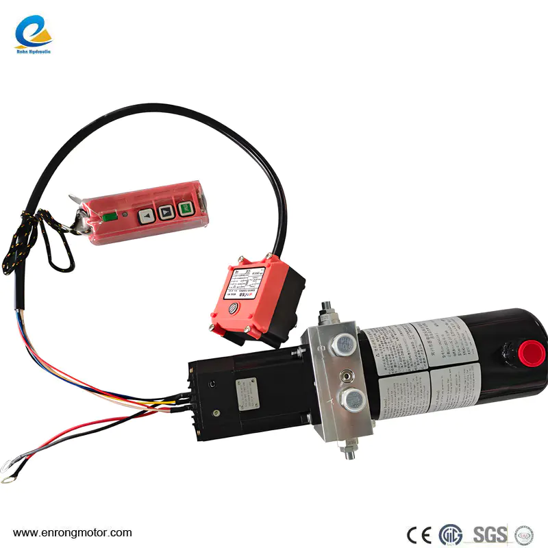 24V 0.8kW 1.2L Unidad de potencia hidráulica personalizada